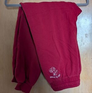 Balance Athletica/Vitality Red Sweatpants